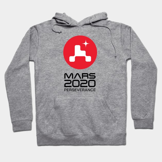 NASA Mars Perseverance Rover Hoodie by Uri_the_Red